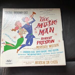 The Music Man Original Broadway Cast Vinyl Record